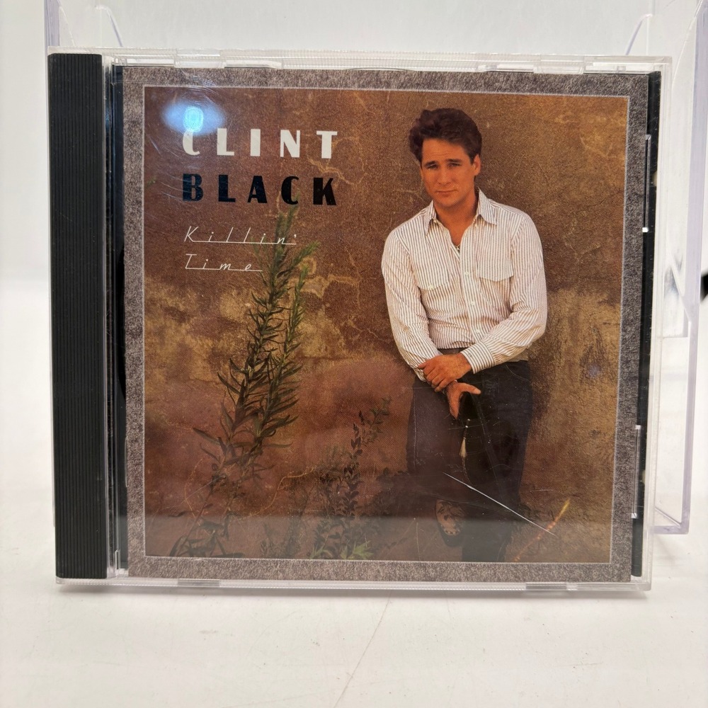 Clint Black Killin Time CD 1989 RCA 9668-2-R Country Music Debut Album‎